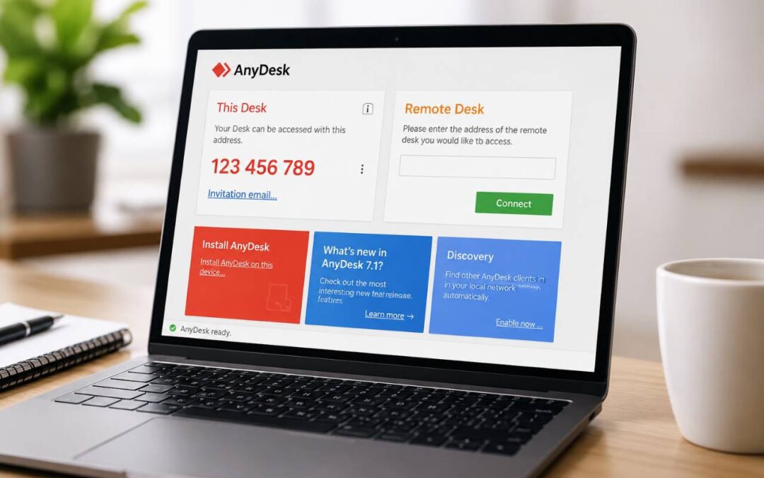 Installing AnyDesk for Remote Support